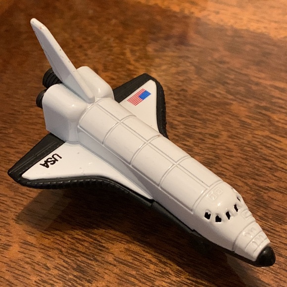 USA Space Shuttle Pencil Sharpener USA Flag Decal Metal Space Ship 🚀 - Picture 6 of 6